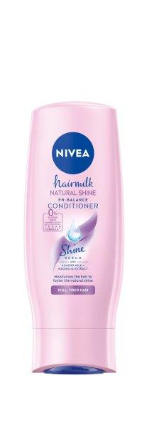 Nivea Tej- és selyemfehérjékkel dúsított
ápoló balzsam fáradt és fénytelen hajra Hairmilk Shine
(Care Conditioner) 200 ml