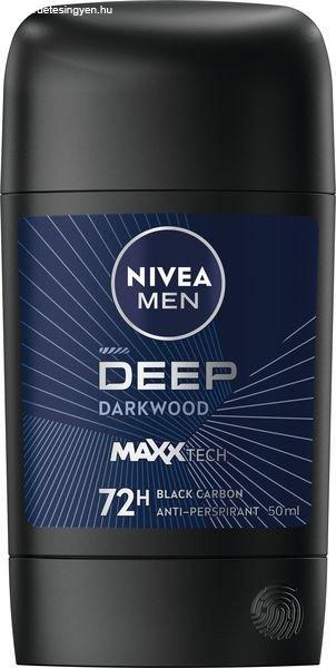 Nivea Szilárd izzadásgátló Deep Black Carbon 50 ml