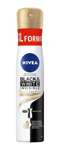 Nivea Izzadásgátló spray Black & White Invisible Silky Smooth
(Anti-perspirant) 200 ml