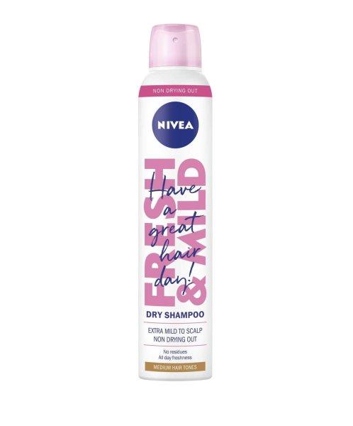 Nivea Száraz sampon világosabb hajtónushoz (Dry Shampoo Medium
Tones) 200 ml