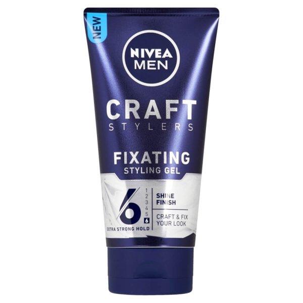 Nivea Formázó zselé a ragyogó haj érdekében Men
(Fixating Styling Gel) 150 ml