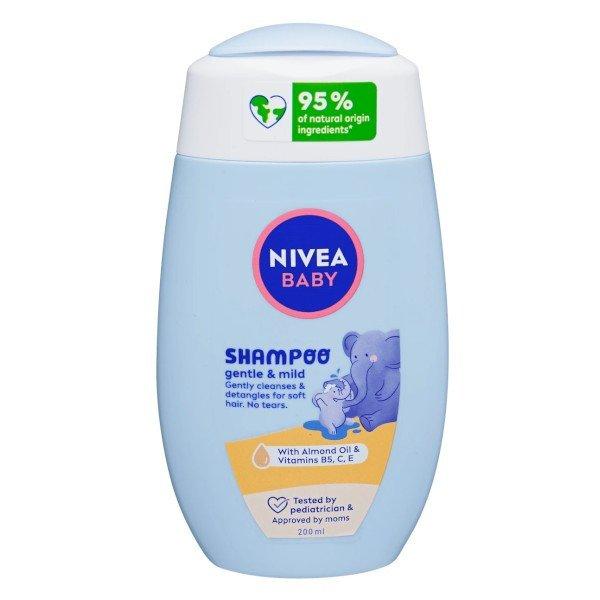 Nivea Gyengéd sampon gyerekeknek Baby (Gentle & Mild Shampoo) 200 ml