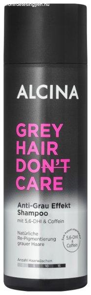 Alcina Sampon ősz haj csökkentésére Grey Hair Don`t Care
(Shampoo) 200 ml