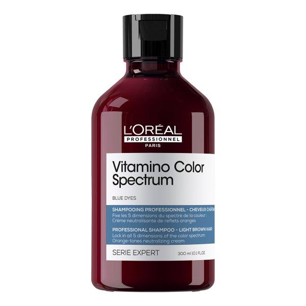 L'Oréal Professionnel Semlegesítő sampon világosbarna hajra
Vitamino Color Spectrum Blue Dyes (Professional Shampoo) 300 ml