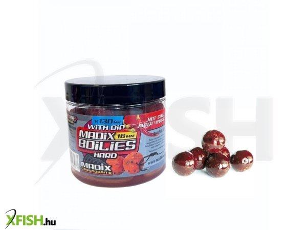 Madix Kemény Dípelt Horog Bojli Hot Chili 16mm 130g