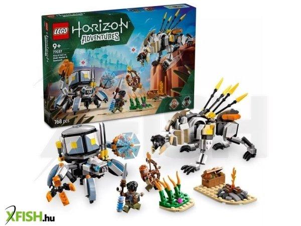 LEGO® Horizon Adventures Aloy és Varl a páncéljáró és a fűrészfog ellen
77037