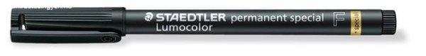 Alkoholos marker, 0,6 mm, STAEDTLER "Lumocolor® special 319 F",
fekete