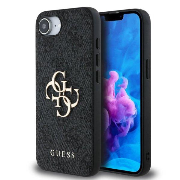 Guess PU 4G Metal Logo Apple iPhone 16e (6.1) hátlapvédő tok szürke
(GUHCPSE44GMGGR)