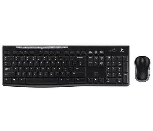 Logitech Wireless Set-Keyboard and Mouse MK270, CZ