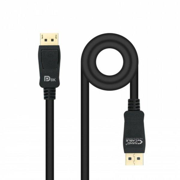 DisplayPort kábel NANOCABLE 10.15.2501 HDR 8K Ultra HD Fekete 1 m MOST 6187
HELYETT 3472 Ft-ért!