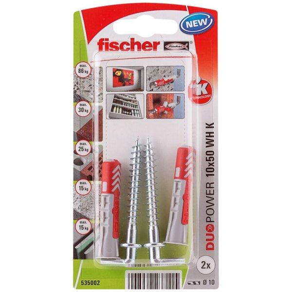 Szögek Fischer DuoPower 535002 Csapok 2 egység Ø 10 x 50 mm MOST 6373 HELYETT
3580 Ft-ért!