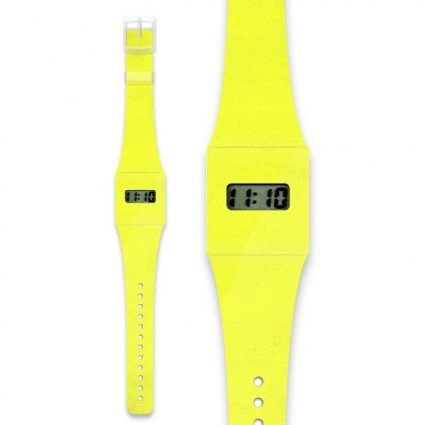 Papír karóra - YELLOW / NEON - Pappwatch