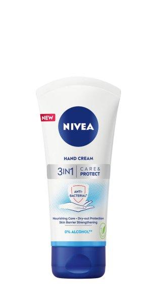 Nivea Kézkrém 3 az 1-ben Care & Protect (Hand Cream) 75 ml