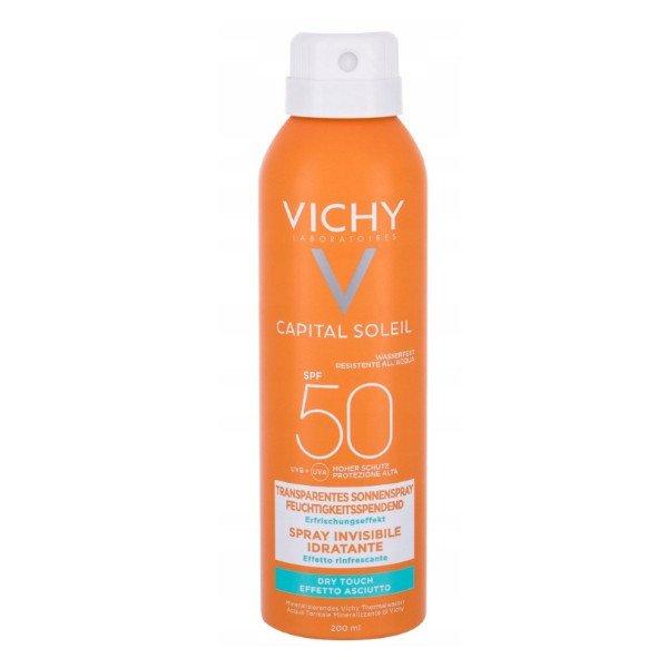 Vichy Láthatatlan hidratáló spray SPF 50 Capital Soleil
(Invisible Hydrating Mist) 200 ml