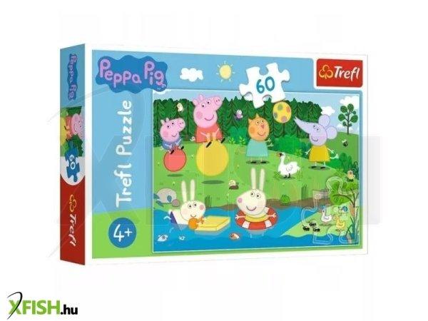 Trefl: Peppa malac Szórakozás nyáron 60 darabos puzzle