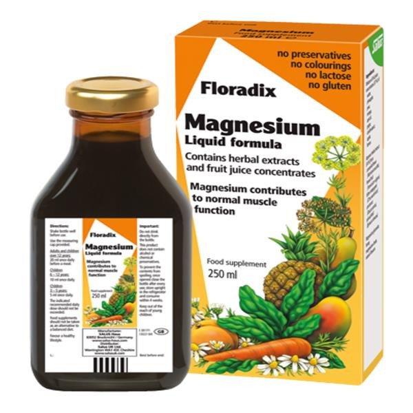 SALUS FLORADIX MAGN. GYÓGY. SZIRUP 250ML