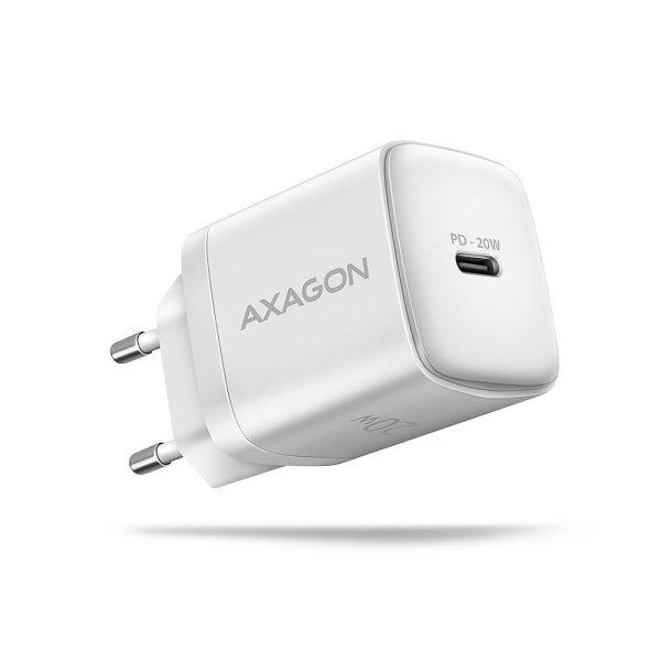 AXAGON ACU-PD20W PD3.0 & QC4+ Wall Charger 20W White