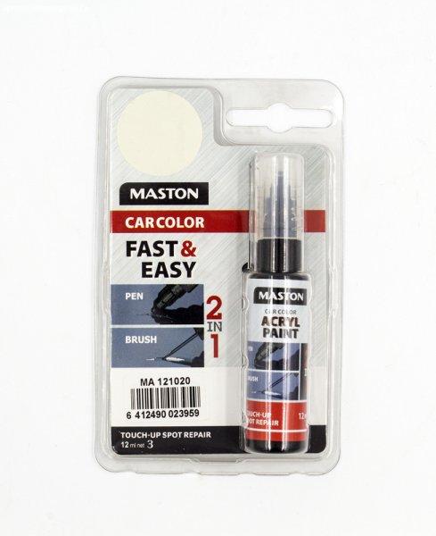 Maston, Javító Stift, 2in1, Fehér, 12ml