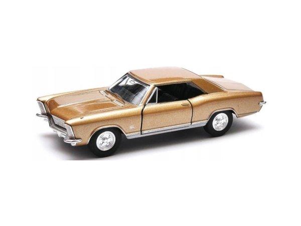 Welly Dobozos Modell Autó Buick Riviera Gran Sport 1965 Arany