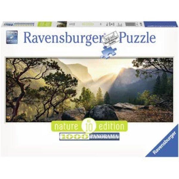 Yosemite nemzeti park 1000 darabos panoráma puzzle