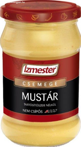 Ízmester Mustár csemege 296g