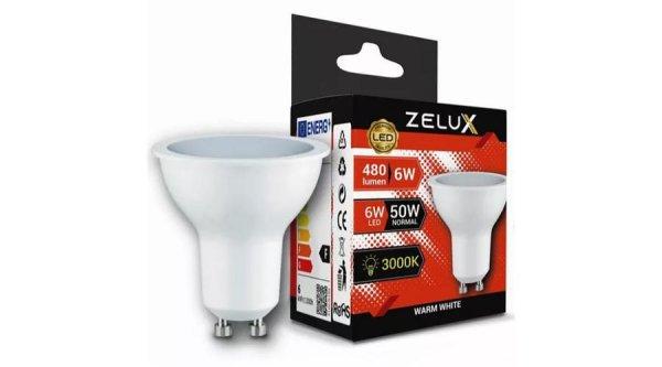 Zelux Led Spot Gu10 6W 3000K