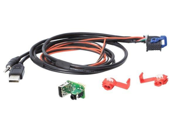 USB, AUX OEM csatlakozó megtartó cserekártya Alfa Romeo, Fiat, Lancia
különféle járművekhez 44-1094-001