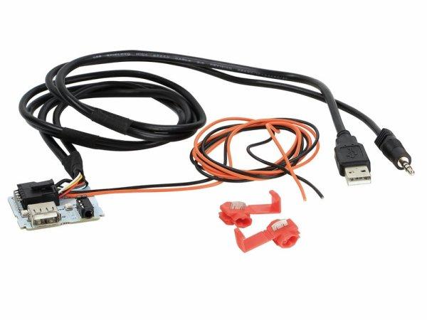 USB, AUX OEM csatlakozó megtartó cserekártya Hyundai Tucson 2015-2020
44-1140-007