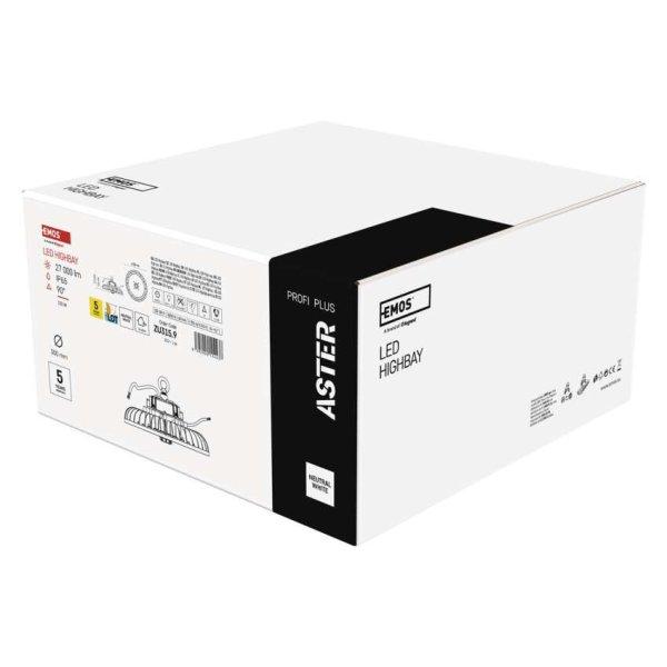 EMOS ZU315.9, LED HIGHBAY ipari mennyezeti lámpa ASTER 150W IP65 90°