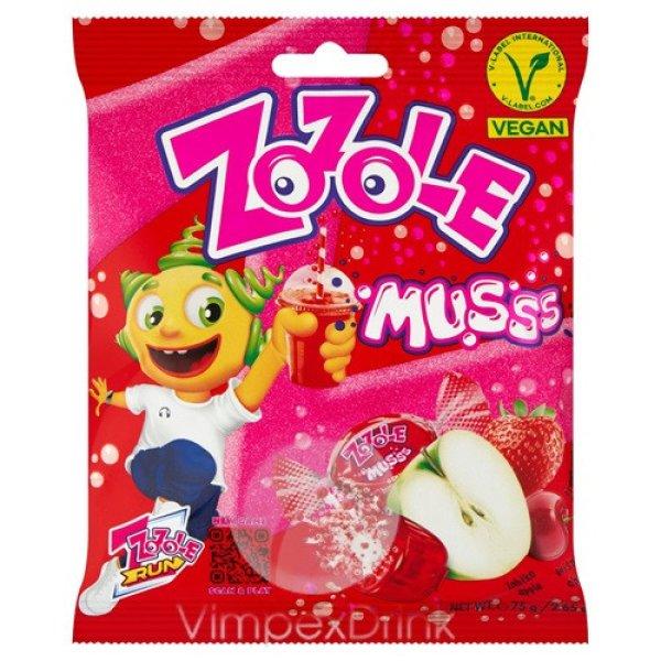 Zozole Musss alma/eper/meggy cukor 75g