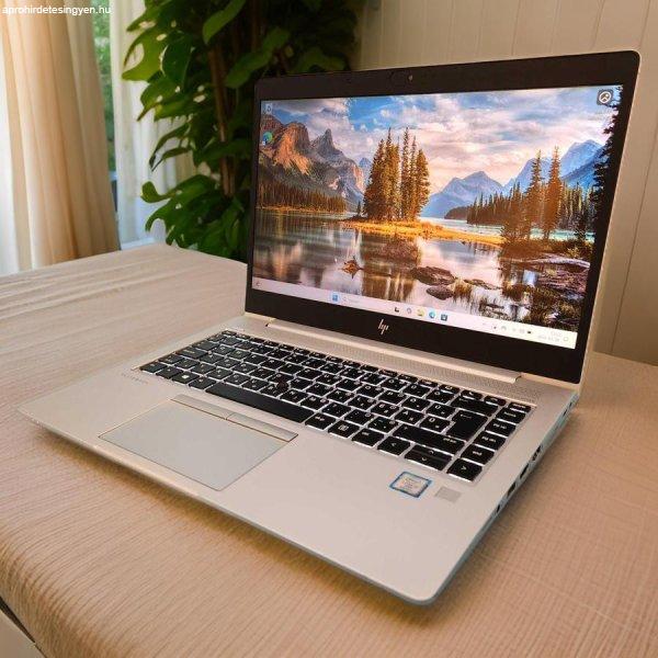 Csúcskategóriás HP EliteBook 840 G6 I7-8665U/32GB/256SSD/FHD/14 Laptop