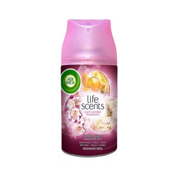 Légfrissítő spray utántöltő 250 ml AirWick Freshmatic Life Scents
Summer/Nyári Hangulat