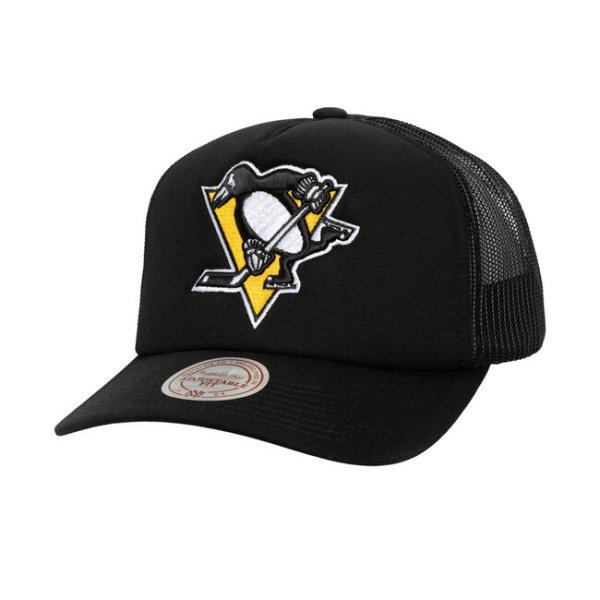 Mitchell & Ness snapback Pittsburge Penguins NHL Evergreen Trucker black