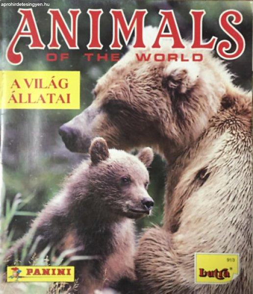 Lutra 91/3 - Animals of the World - A világ állatai (Matricás album) - Panini