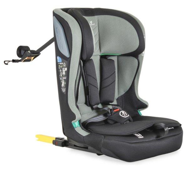 Cangaroo I-Drive biztonsági autósülés 76-150cm - Twill Green
