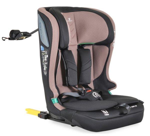 Cangaroo I-Drive biztonsági autósülés 76-150cm - Powder Puff