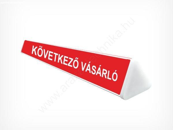 Következő vásárló rúd - háromszög 30cmx36mm