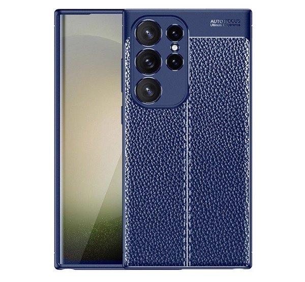 Szilikon telefonvédő (ütésállóság, bőr hatású, varrás minta)
SÖTÉTKÉK Samsung Galaxy S24 Ultra (SM-S928)