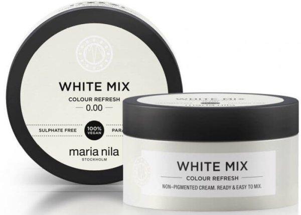 Maria Nila Tápláló maszk színpigmentek nélkül a
pasztell árnyalatok kiegészítésére White (Colour
Refresh Mask) 100 ml