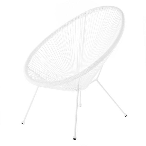 Kerti fotel Acapulco 73 x 80 x 85 cm Fehér Rattan MOST 42237 HELYETT 28449
Ft-ért!