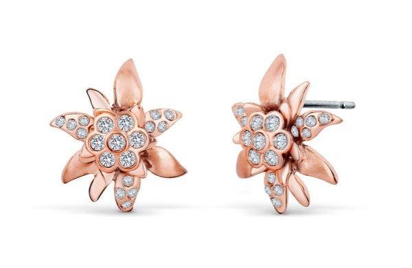 CRYSTalp Bájos bronz fülbevaló kristályokkal Gyopár
4150.RG
