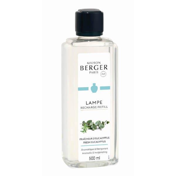 Maison Berger Paris Katalitikus lámpa utántöltő Friss
eukaliptusz Fresh Eucalyptus (Lampe Recharge/Refill) 500 ml