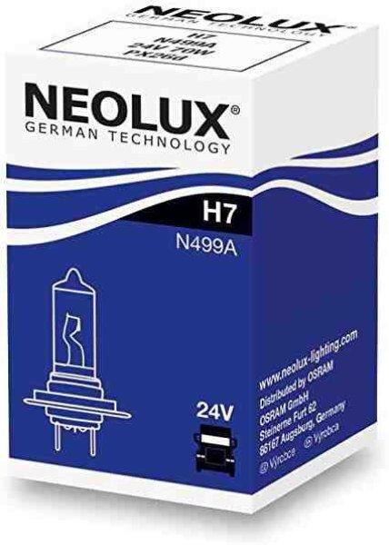 Neolux N499A H7 24V 70W PX26d Halogén Fényszóró Izzó