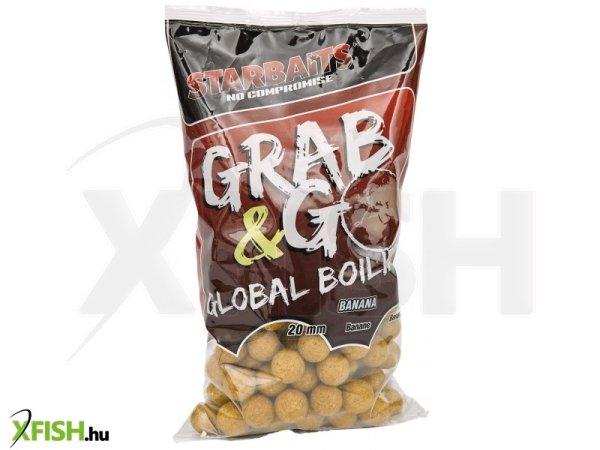 Starbaits Global Horgász Bojli Banana Cream Banán Krém 20mm 1000g