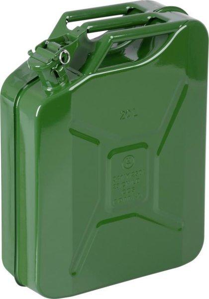 Kanna JerryCan LD20, 20 literes, fém, üzemanyag, zöld