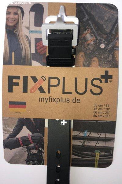 Fixplus szíj 35 cm fekete 2 db