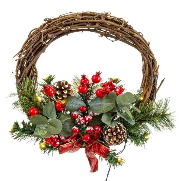 Adventi koszorú Többszínű PVC Rattan 30 x 30 x 10 cm MOST 19421 HELYETT
12451 Ft-ért!