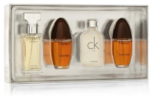 Calvin Klein Miniatűr készlet Calvin Klein - Eternity EDP 15 ml + CK
One EDT 15 ml + Obsession EDP 2 x 15 ml