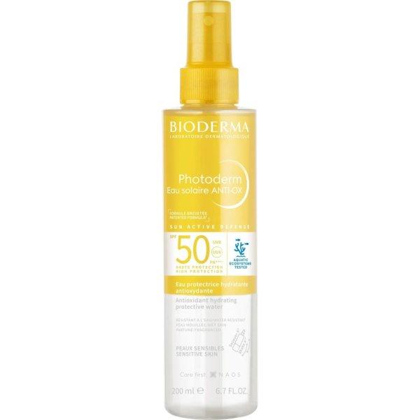 Bioderma Hidratáló védővíz SPF 50 Photoderm
(Antioxidant Hydrating Protective Water) 200 ml