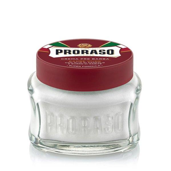 Proraso Borotválkozás előtti és utáni
tápláló krém Szantálfa 100 ml